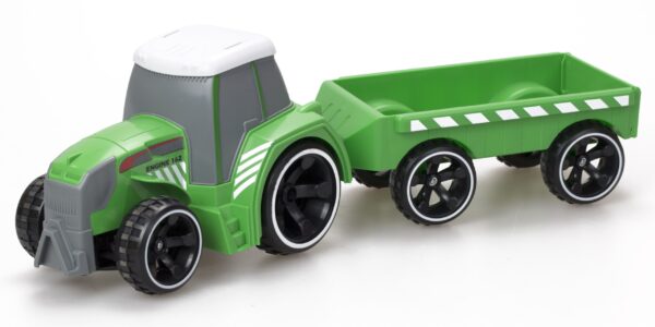 Radiostyrd traktor med flak från Silverlit