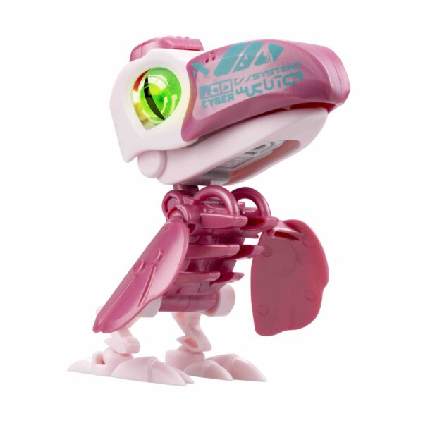 BioPod-Cyberpunk rosa fågel
