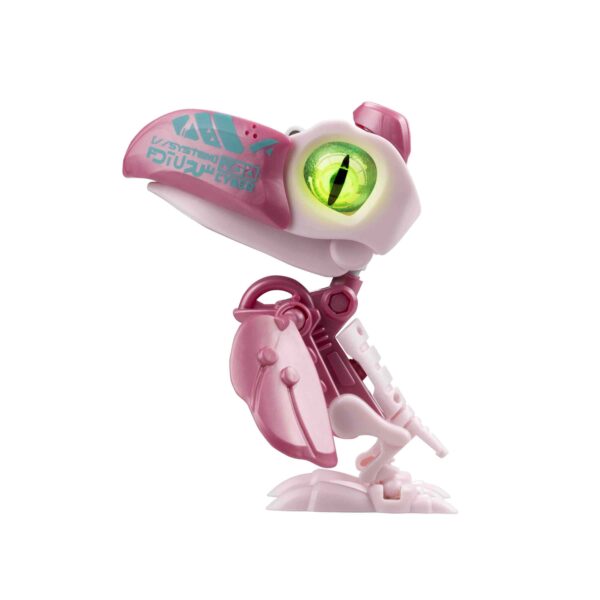 BioPod Cyberpunk rosa fågel